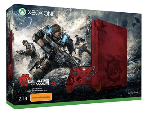 Xbox One S 2tb Gears Of War 4 Limited Edition Console Xbox One Buy