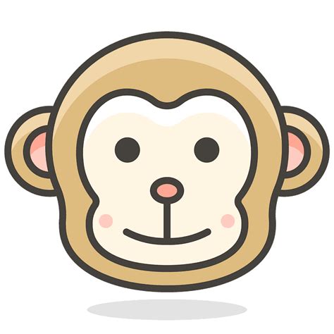 Monkey Face Emoji Clipart Free Download Transparent Png Creazilla