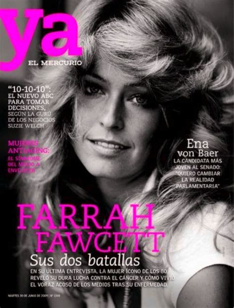 Farrah Fawcett Covers Ya Magazine Chile 30 June 2009 Farrah