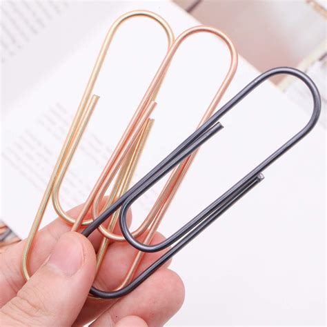 Pack Large Metal Mega Paper Clips Jumbo Files Clips For Home