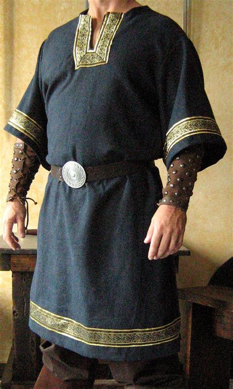 Medieval Celtic Viking Midarms Sleeves Shirt By Morganascollection