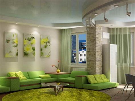 Home Decorating Green Walls Of Living Room Pretty Designs