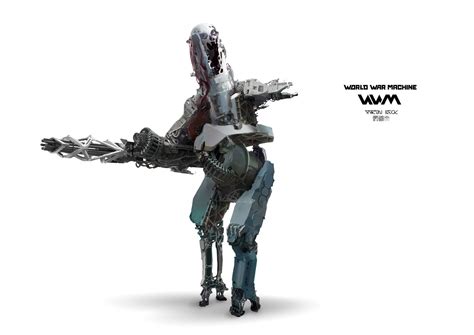 World War Machine Robot Concept Art By Aaron Beck Concept Art World