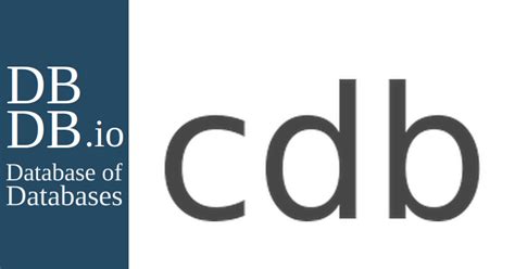 Cdb Database Of Databases