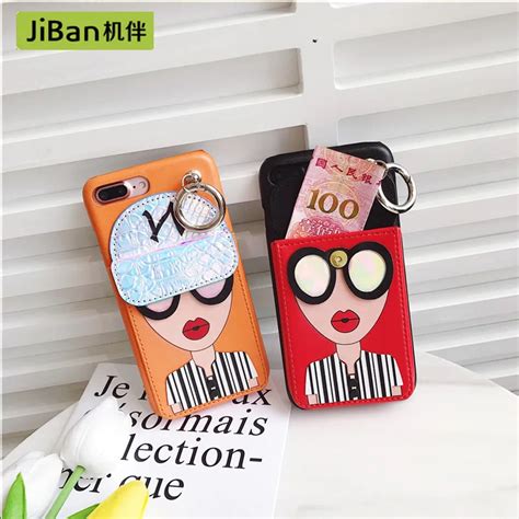 Jiban Eye Goddess Purse Mobile Phone Case For Iphone X Leather Strap