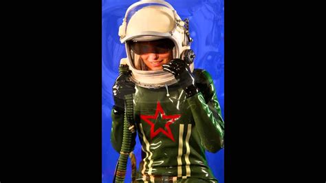 Latex Girl In A Heavy Rubber Jet Fighter Suit From Latexcrazy Youtube