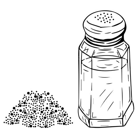 Gambar Latar Belakang Garam Vektor Ilustrasi Vektor Garam Garam