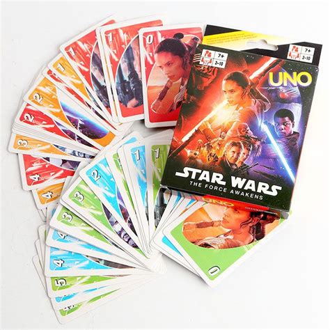 In addition to basic uno cards that have numbers on them, there are 3 types of action cards. Star Wars : The Force Awakens UNO Game Card Collection Cards-in Action & Toy Figures from Toys ...