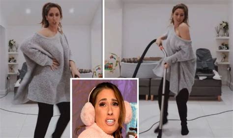 Stacey Solomon Treats Fans To ‘sexy Dance Routine Admitting She Should