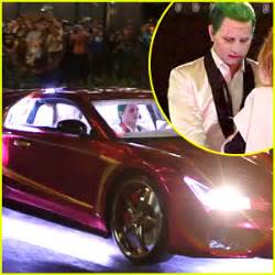 Jared Leto Margot Robbies Stunt Doubles Film Cool New Suicide Squad