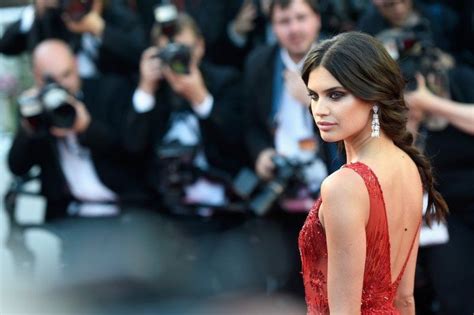 sara sampaio looked stunning at the opening gala during the 70th annual cannes film festival at