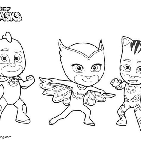 Catboy Coloring Pages