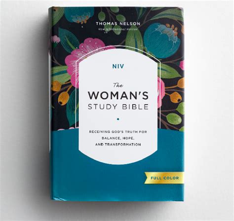 Niv The Womans Study Bible Hardcover All Things Faithful