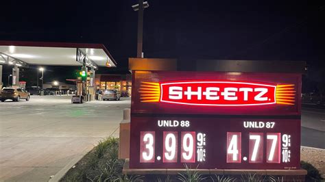 Sheetz 399 Gas In North Carolina Which Cars Can Use Unleaded 88 Gas