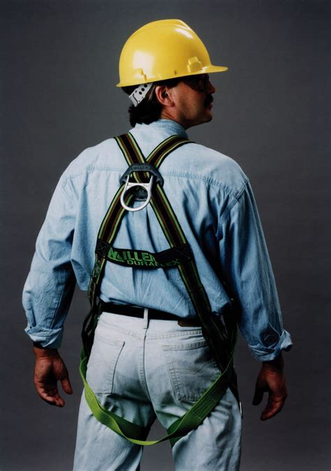 Honeywell Miller Full Body Harness 400 Lb Green 2xl 19x879e650