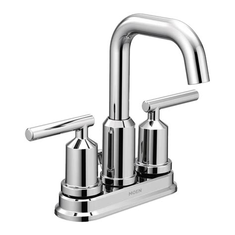 Select your moen repair kits and other needed replacement parts, to keep your faucets operating efficiently and if you're looking for replacement parts for your moen faucet, you've come to the right place! MOEN Gibson 4 in. Centerset 2-Handle High-Arc Bathroom ...