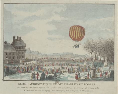 27 August 1783 The World´s First Hydrogen Balloon