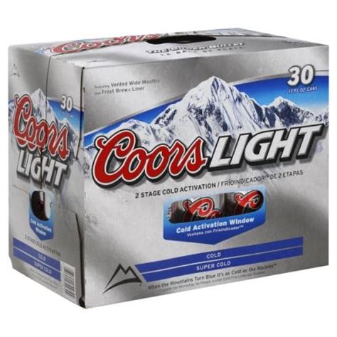 Coors Light 30 Pack Cost Shelly Lighting