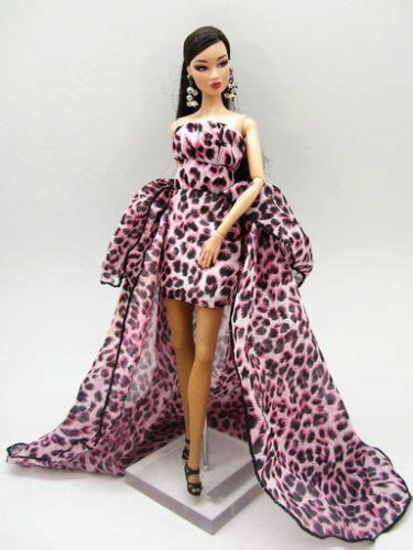 Eaki Pink Dress Outfit Clothes Gown Silkstone Barbie Fashion Royalty