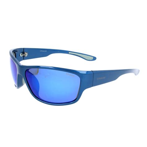 Sol Sunglasses Blue Polaroid Sunglasses Touch Of Modern