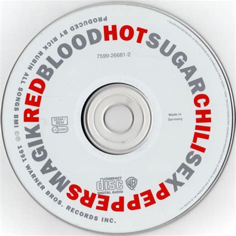 Release “blood Sugar Sex Magik” By Red Hot Chili Peppers Cover Art