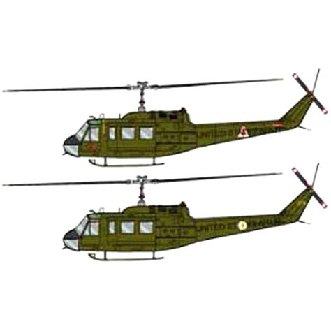 Dragon Uh 1d Huey Helicopter Us Army Vietnam War Military Model Kit