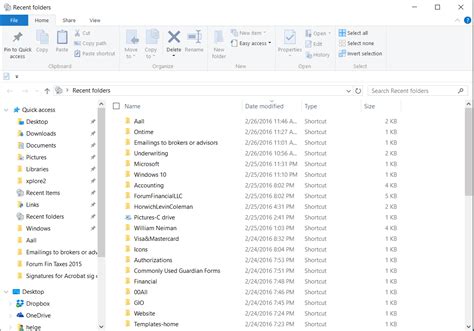 Create Recent Folders Shortcut In Windows 10 Page 2 Tutorials
