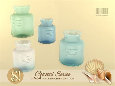 Coastal Glass Jar By Simcredible Glass Jars Jar Coastal