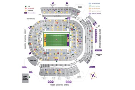 Lsu Stadium Seating Two Birds Home