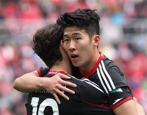 Still, son has taken on a huge workload of late, and spurs fans have been taking to twitter to beg jose mourinho not to play the winger against villa. Image result for son heung min | Celebrity haircuts ...