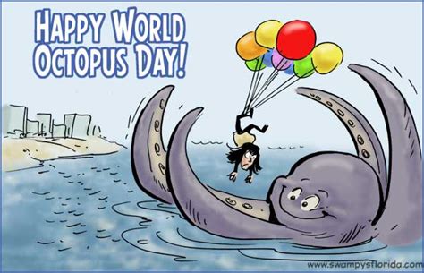 Swampys Florida Says Happy World Octopus Day Swampys Florida