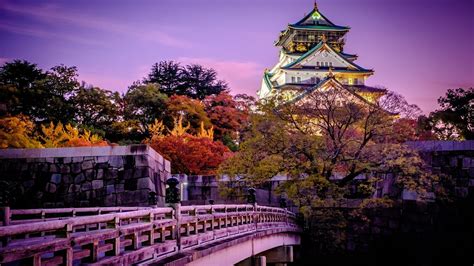 Osaka castle is closed from april 25, 2021 until further notice to prevent the further spread of the coronavirus. Osaka Castle At Fall HD Wallpaper - backiee - Free Ultra ...