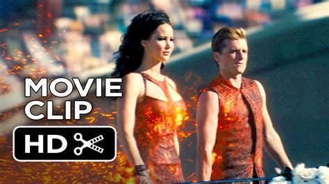 The Hunger Games Catching Fire Movie Clip 4 Tribute Parade 2013