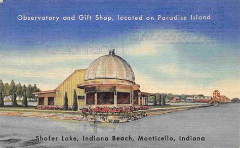 Observatory Gift Shop Shafer Lake Indiana Beach Monticello IN Linen
