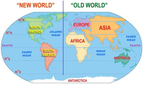 Old World And New World Map Time Zones Map
