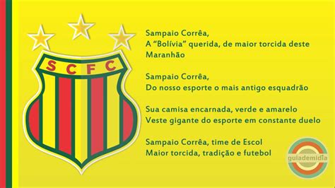 Santa cruz 2x1 sampaio corrêa (narração carlos eduardo) final série c. Hino do Sampaio Corrêa Futebol Clube ( MA ) - YouTube