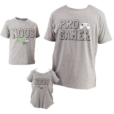 Unique Baby Ub Daddy And Me Pro Gamer And Noob Fathers Day One Piece Baby 9m