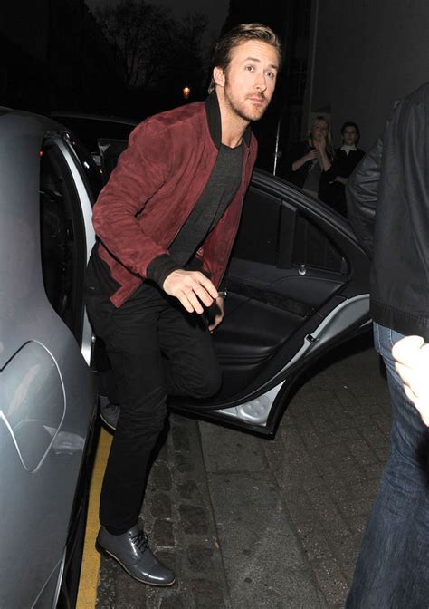 Ryan Gosling Exits Car In The Sexiest Way Possible