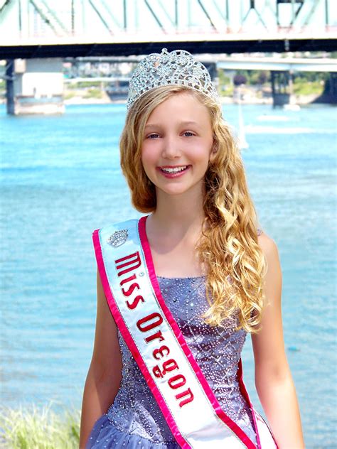 National American Miss Oregon Pre Teen Is Using Her Title To Bring