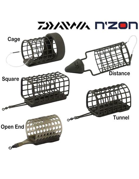 Daiwa N Zon Square Cage Feeder Medium Gr