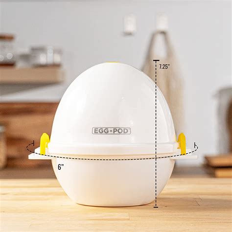 Buy Eggpod By Emson Egg Cooker Wireless Microwave Hardboiled Egg Maker