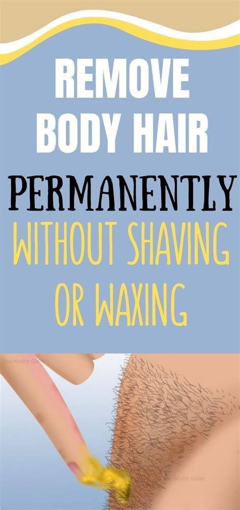 The comparison of removing hair through laser and other. How To Remove Body Hair Permanently Without Shaving Or ...