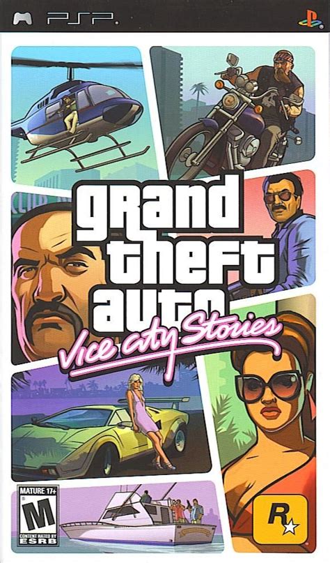 Carátula De Grand Theft Auto Vice City Stories Para Psp Sexiezpicz