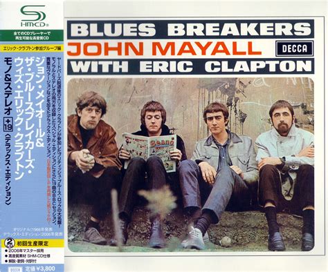 Plain And Fancy John Mayall Bluesbreakers With Eric Clapton 1966 Uk Masterpiece Japan Shm