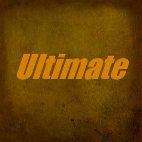 Ultimate - YouTube
