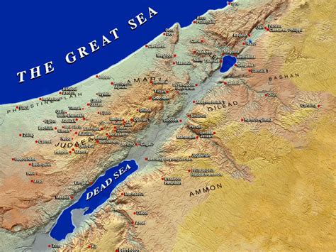 Topographical Map Of Israel Today Best Map Of Middle Earth