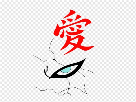 Gaara Naruto Tattoo Jinchūriki Drawing Naruto White Leaf Vertebrate