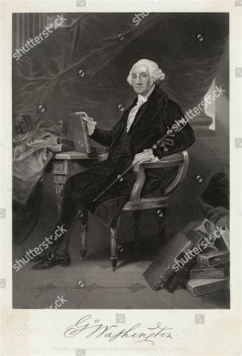 George Washington 17321799 First President United Editorial Stock Photo