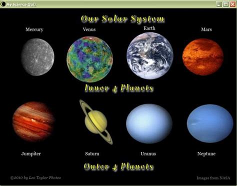 Space Navegators The Inner And Outer Planets
