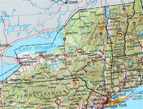 New York State Atlas Map Printable Map